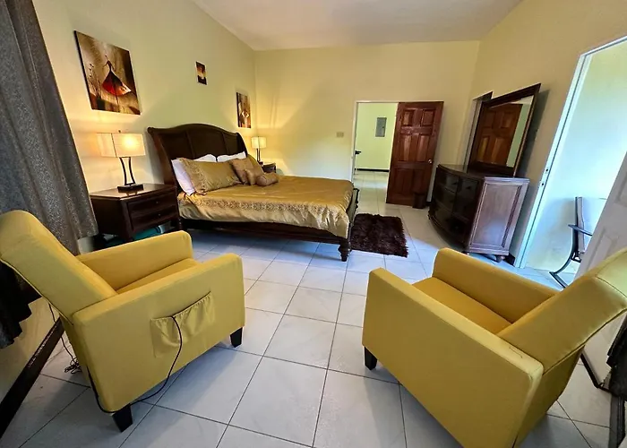 A Luxurious 4-bedroom Private With Games Room, Theatre & Modern Art Villa Montego Bay